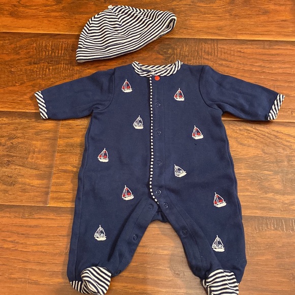 Little Me Pajamas 5 Little Me Baby Boy Sleeper Newborn Poshmark
